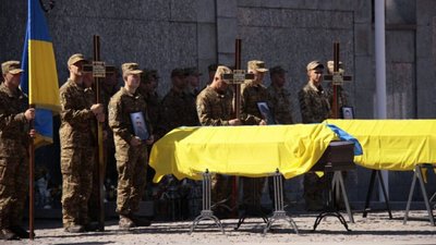 Львів попрощався із трьома захисниками