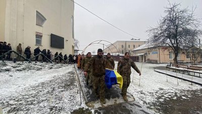 Стрий попрощався з Захисником Романом Шимушовським (ФОТО)