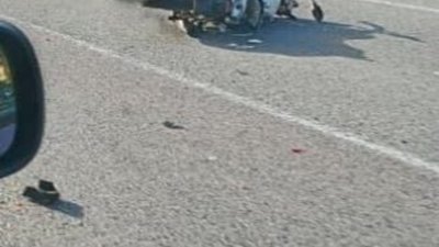 На Львівщині автомобіль не розминувся із мотоциклом (ФОТО)