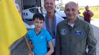 На Прикарпатті відбувся політ в честь легендарного бою УПА під Космачем (ФОТО)