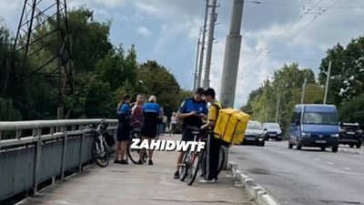У Львові поліція штрафує велосипедистів (ФОТО)