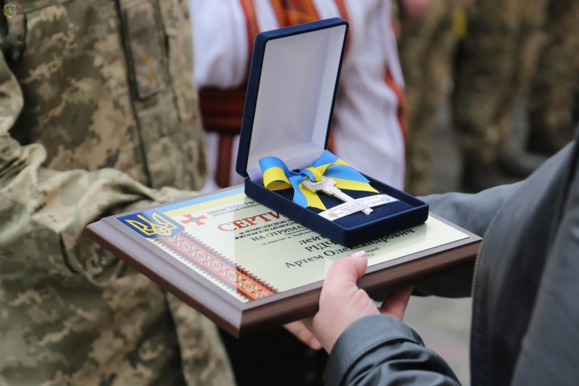 На Львівщині відкрили житловий будинок для військовослужбовців