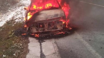 На Львівщині протягом доби тричі горіли автомобілі