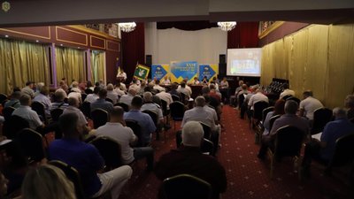 Дотримувались дистанції: Львівщина прийняла конгрес Федерації волейболу України (ФОТО)