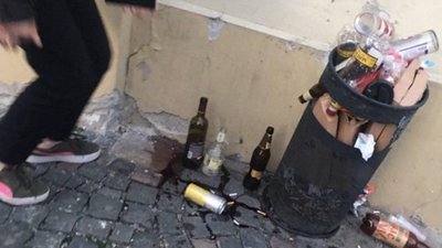 Городяни закликають міську владу припинити пияцтво та вандалізм у центрі Львова (ФОТО)