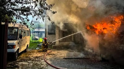 У Львові горів дачний будинок