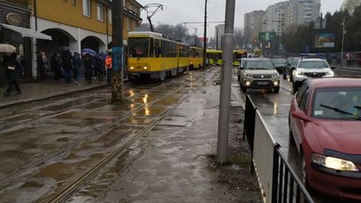 У Львові на Горбачевського не курсували трамваї (ФОТО)