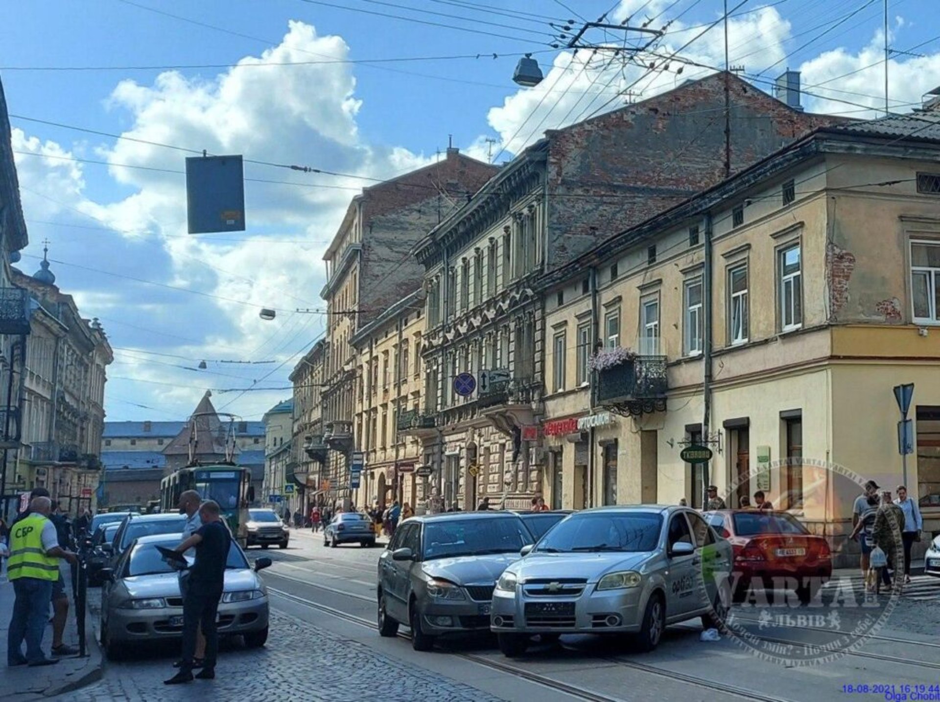 аварія на Личаківській