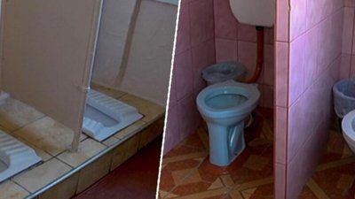 На Львівщині частина шкільних туалетів – без дверей (ФОТО, ВІДЕО)