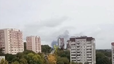 У Львові горять склади (ВІДЕО)