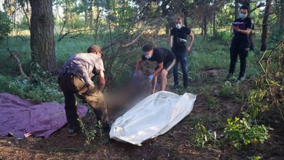 На Бучанщині знайшли закатованого росіянами чоловіка