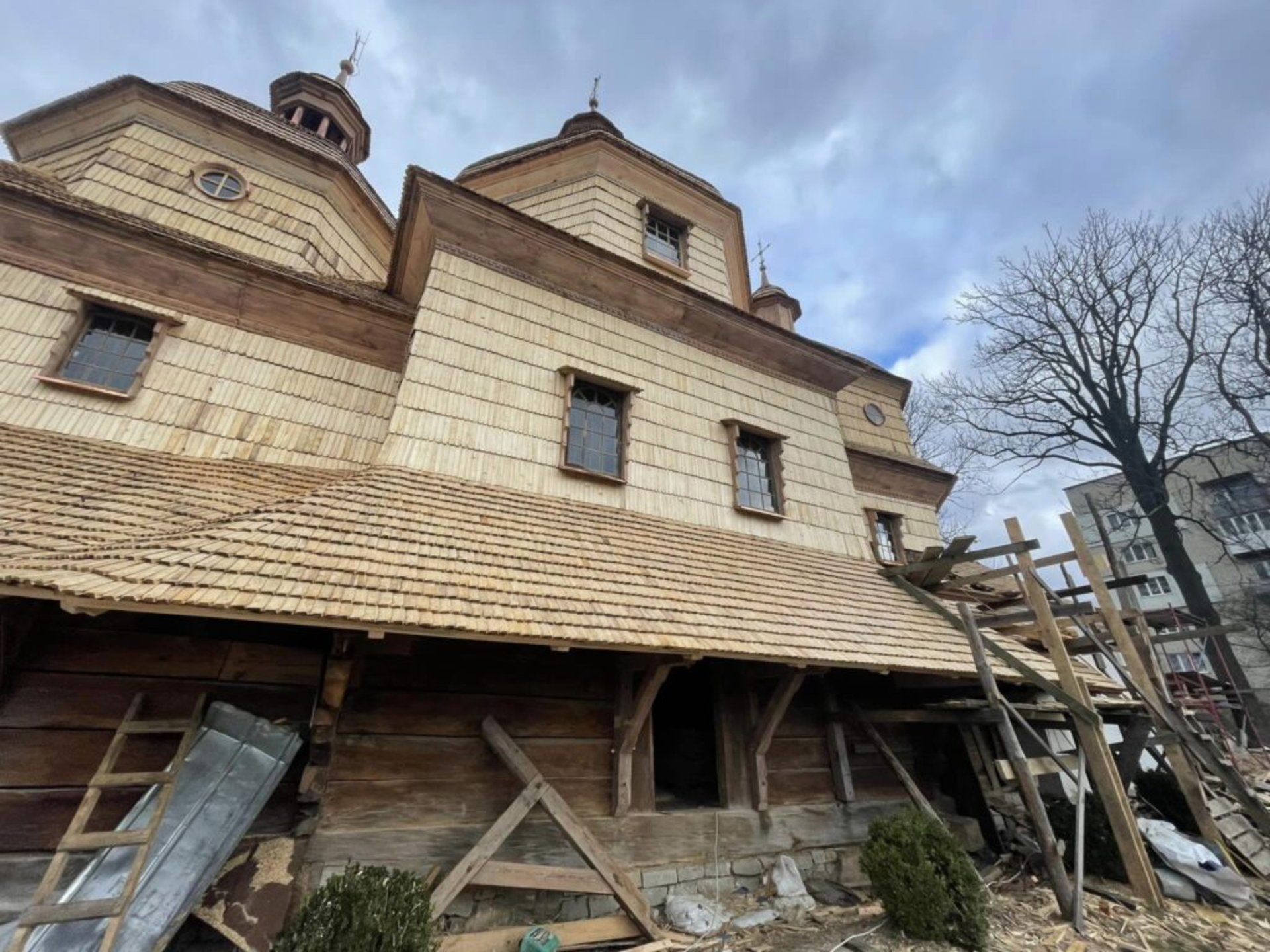 На Львівщині триває реставрація пам’ятки світової спадщини ЮНЕСКО