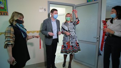 У львівському ОХМАТДИТі відкрили перші іменні палати (ФОТО)