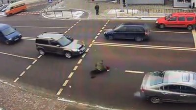 Як у Львові гречні галичани поводяться після ДТП (ВІДЕО)