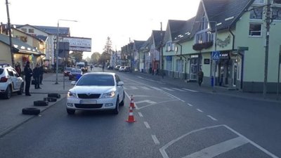 У Винниках внаслідок наїзду автомобіля травмована місцева мешканка (ФОТО)