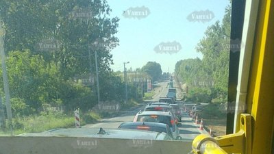 На Львівщині виникли затори до обласного центру