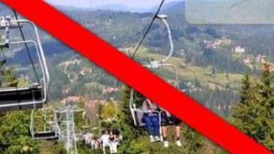 Канатну дорогу у курортному Славську визнали небезпечною і заборонили експлуатувати, - Держпраці