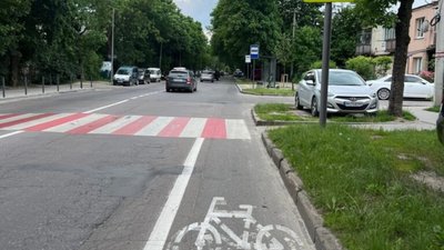 У Львові на одній з вулиць продовжать велосмугу