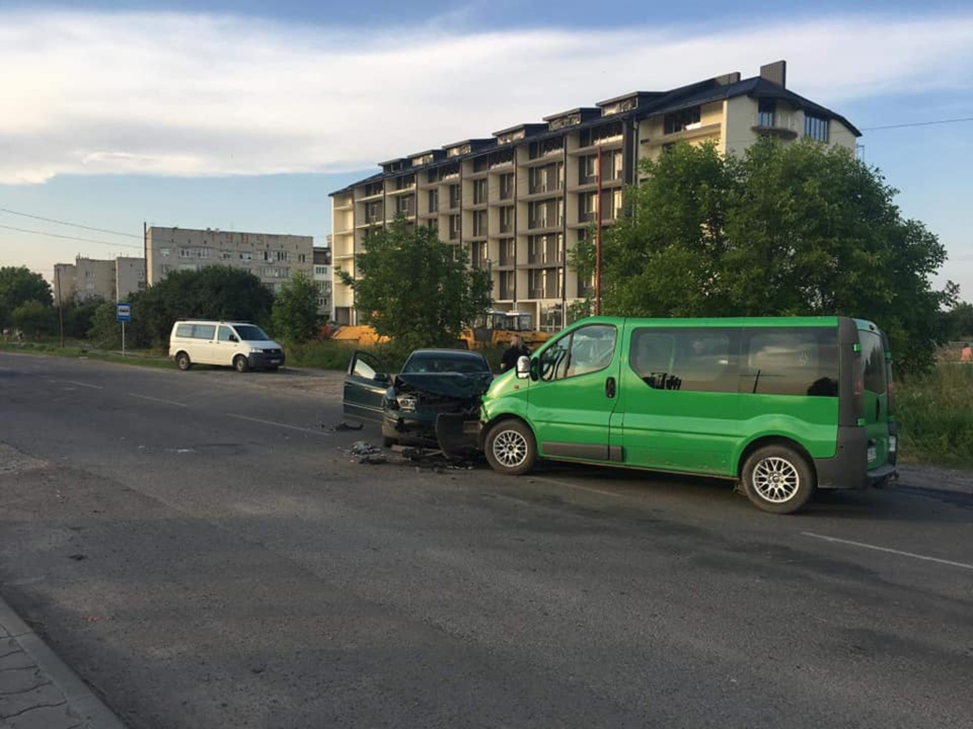 У Буську сталась аварія. Фото Буське радіомовлення