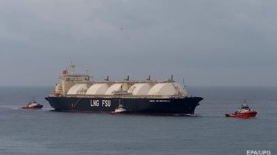 В Україну вперше прийшов скраплений газ зі США