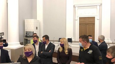 Депутати ради Львівської ОТГ обрали тимчасову президію (ВІДЕО)