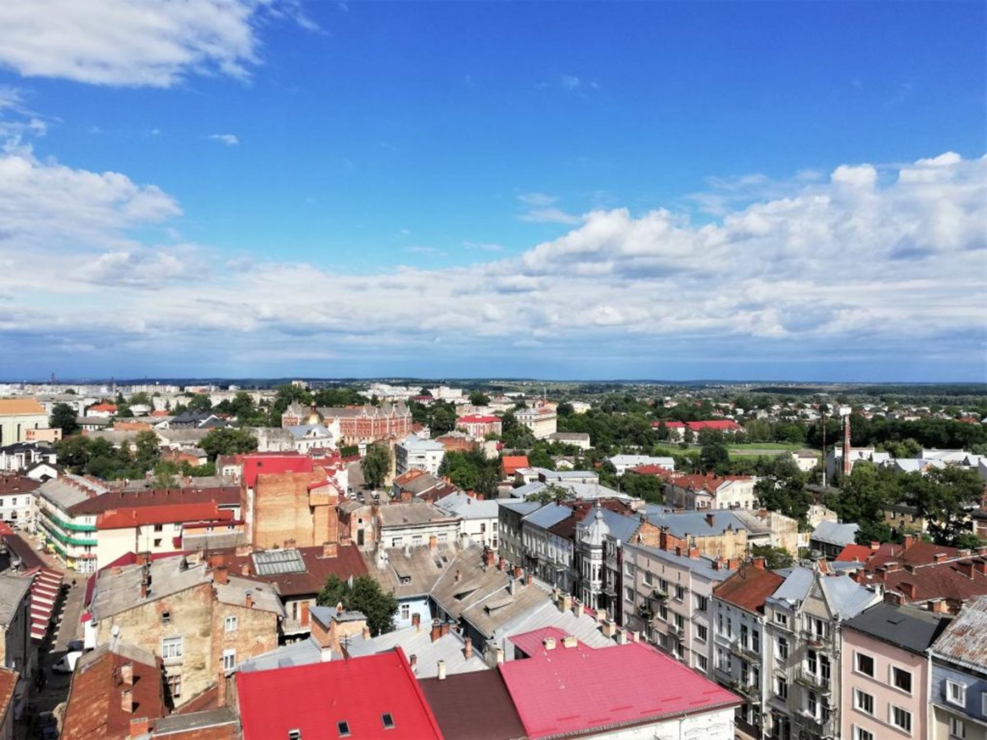 Краєвид з ратуші Дрогобича / Фото Марина Григоренко