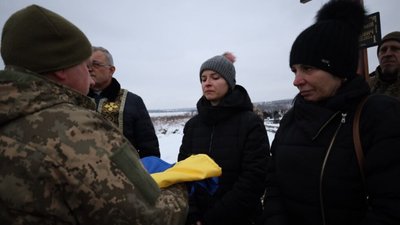 Борислав провів в останню дорогу Захисника Артура Заленського