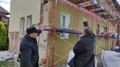 У Нагуєвичах ремонтують Будинок літератора