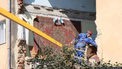 У Дрогобичі збирають кошти для допомоги потерпілим внаслідок обвалу будинку