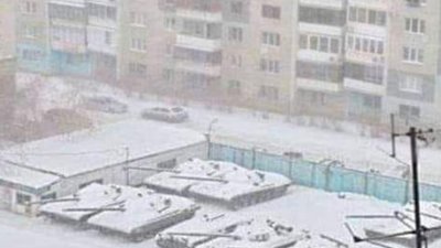 У Львові муніципали помилково забрали на штрафмайданчик натівські танки (ФОТО)
