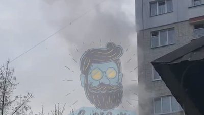 У Львові горіла квартира (ВІДЕО)
