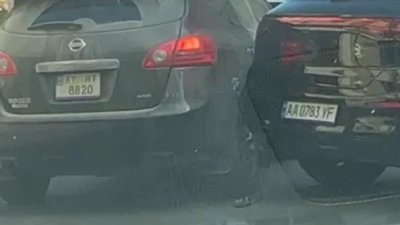 В Івано-Франківську притерлись автомобілі (ВІДЕО)
