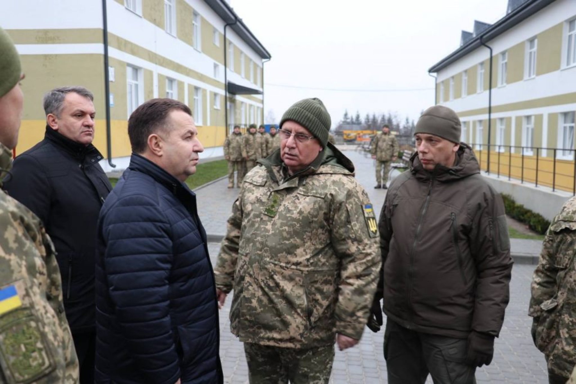На Яворівському полігоні оглянули новозбудоване житло для військовослужбовців. Фото: Павло Ткачук
