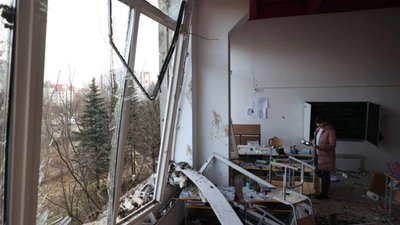 Російські ракети пошкодили школу у Львові (ВІДЕО)