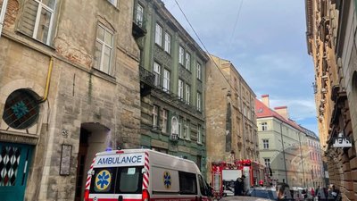 У центрі Львова у пожежі загинув чоловік (ФОТО)