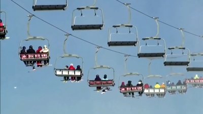 На Львівщині зупинилась канатна дорога