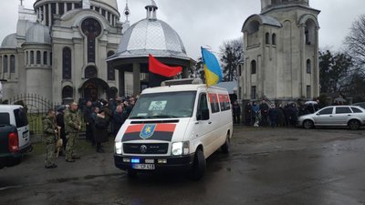На Львівщині попрощались з військовим лікарем Олександром Буликом (ФОТО)