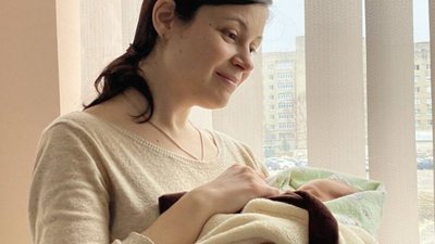 "Перші п'ять днів жили у бомбосховищі": історія мами та немовля з Києва, які переїхали до Львова