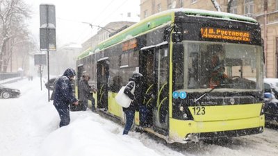 У Львові поїхали тролейбуси