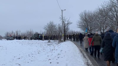 Львівщина провела в останню путь Героя України Руслана Нирова (ФОТО, ВІДЕО)