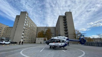 На будівництво вертолітного майданчика біля лікарні швидкої допомоги виділили 11 мільйонів