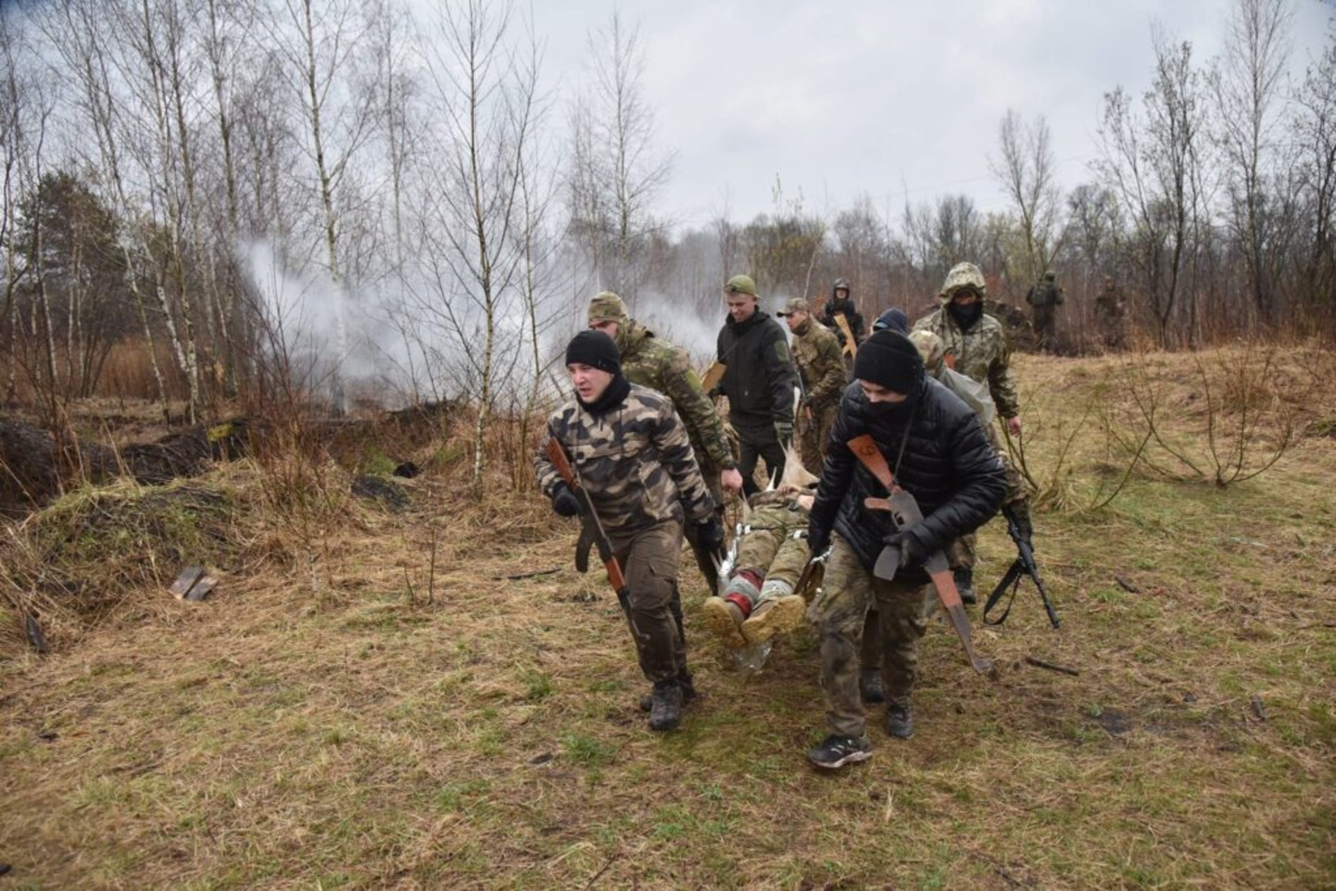 На Львівщині відбувся військово-патріотичний вишкіл для молоді ім. Тараса Бобанича «Хаммера»