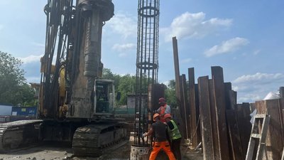 У Львові будують міст (ФОТО, ВІДЕО)