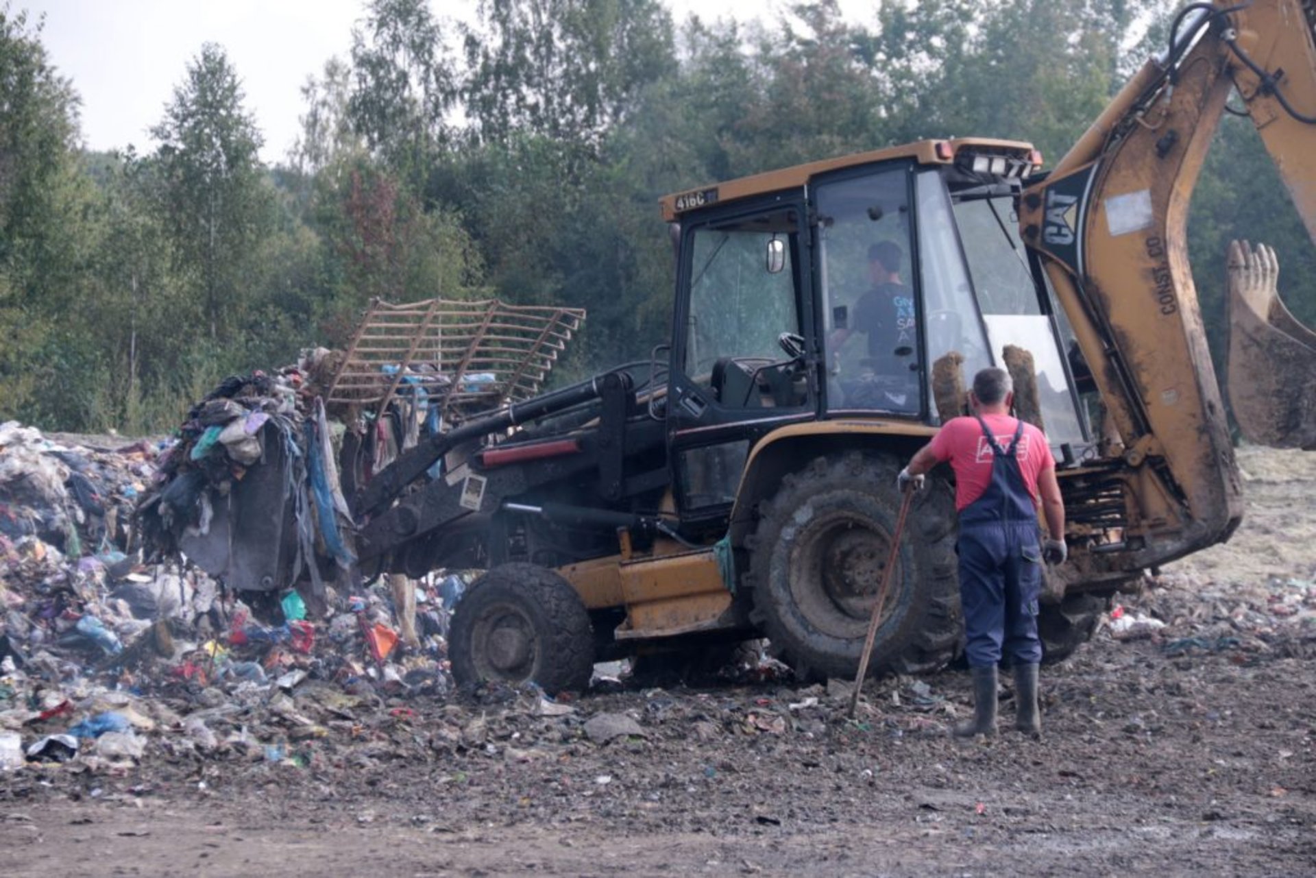 На вулиці Північній впорядкували перевантажувальну станцію