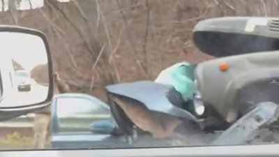 На Львівщині вантажівка військових потрапила у аварію