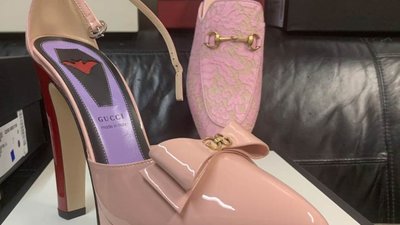 У водія з Червонограда вилучили партію контрабандного взуття «GUCCI», пара якого коштує до 38 тис грн. (ФОТО)