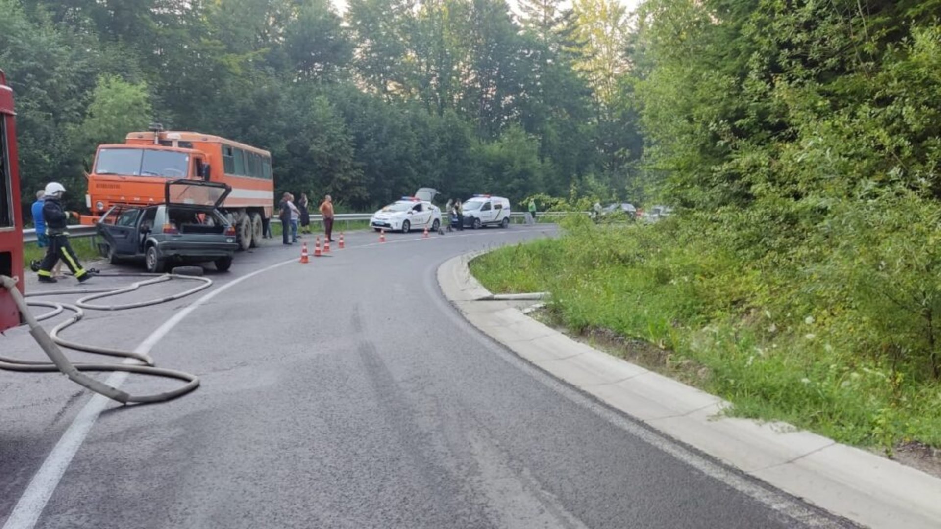 Аварія на Львівщині
