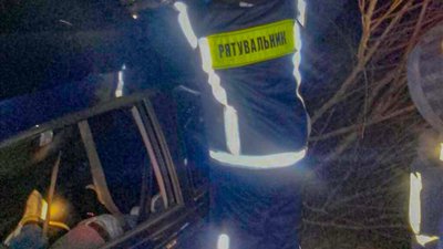 На Львівщині 24-річний водій перекинув автомобіль