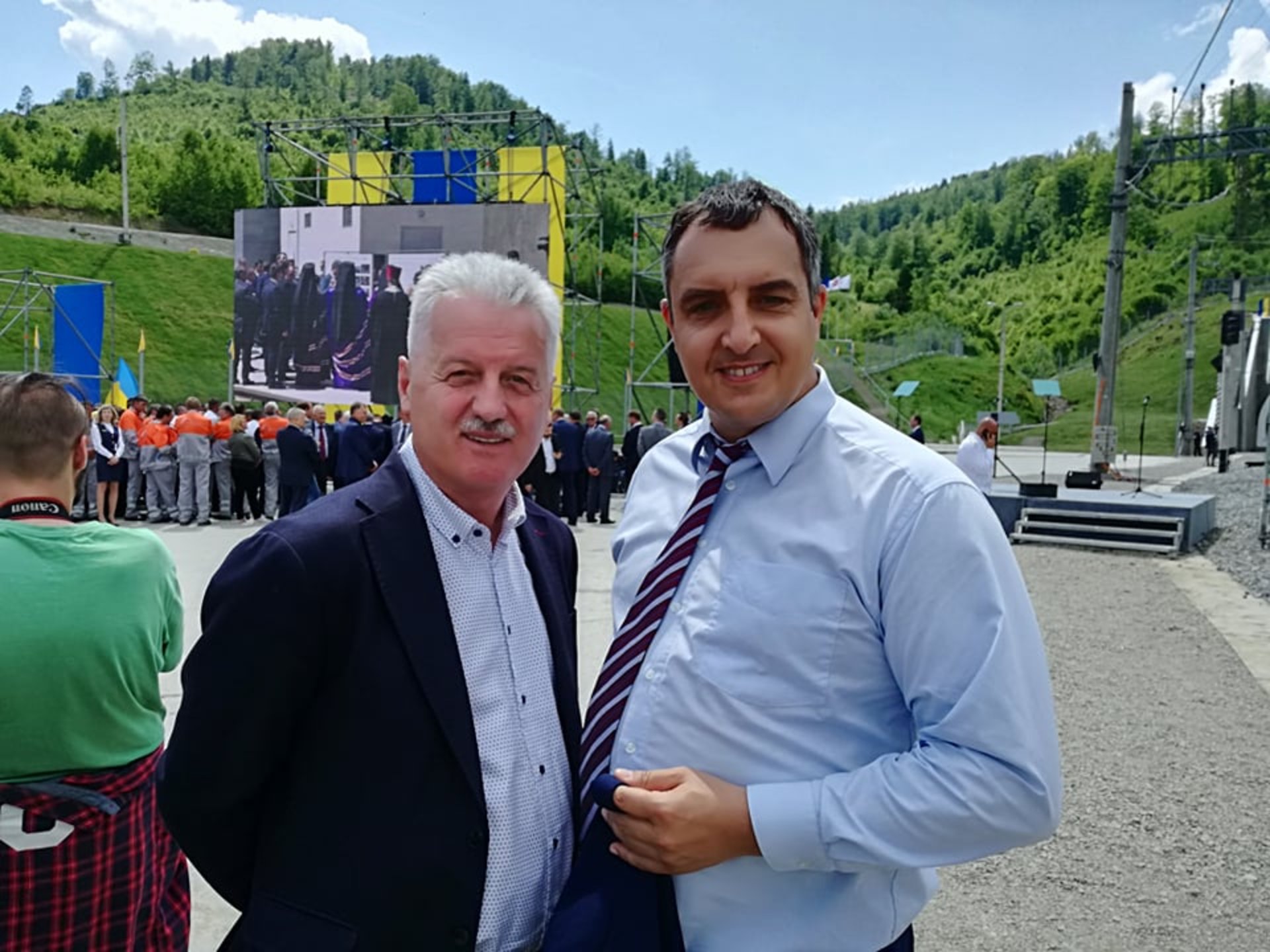 Відкриття Бескидського тунелю