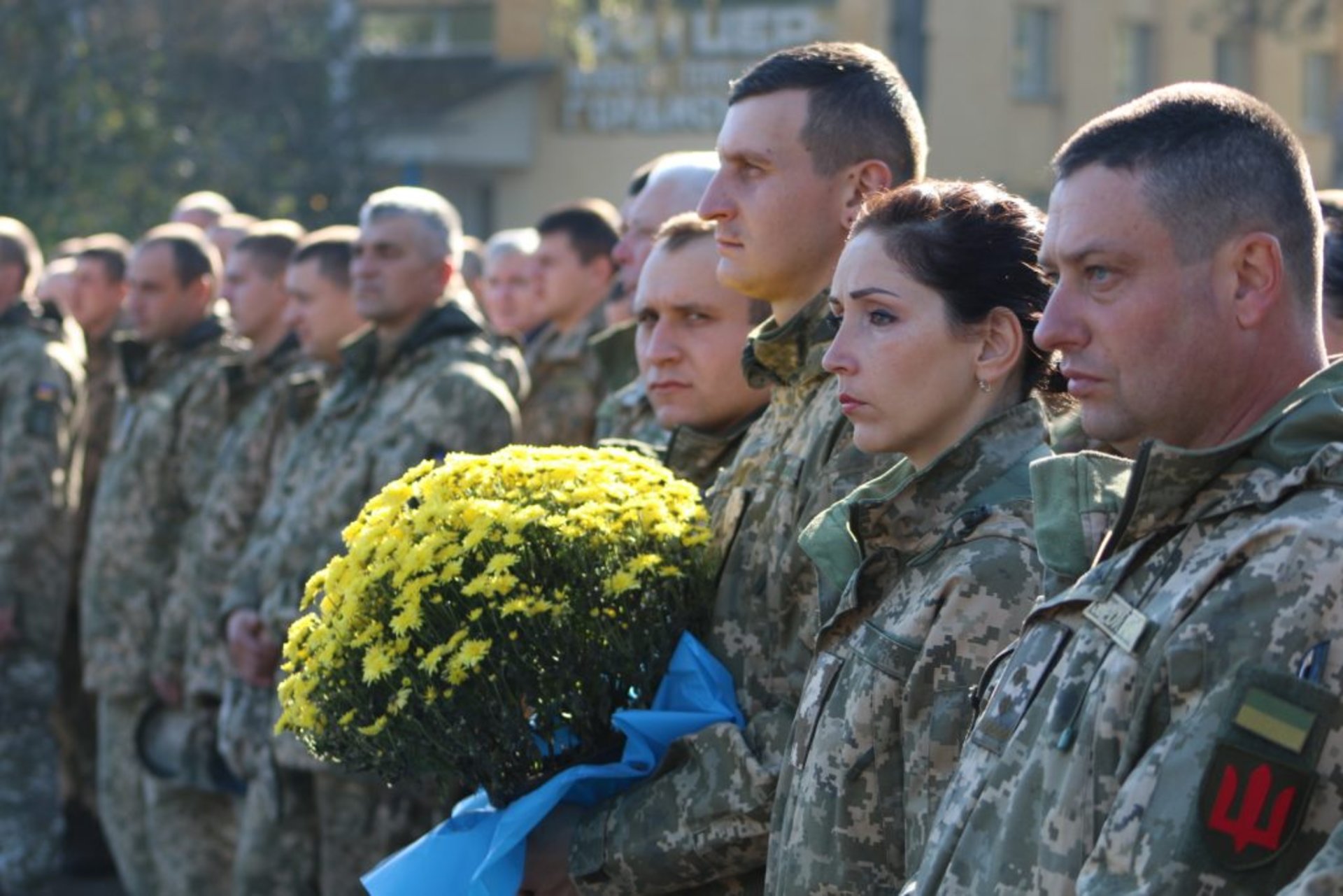 На Яворівщині відкрили меморіал пам’яті воїнам 24-ї Королівської бригади. Фото прес-служба ЛОР